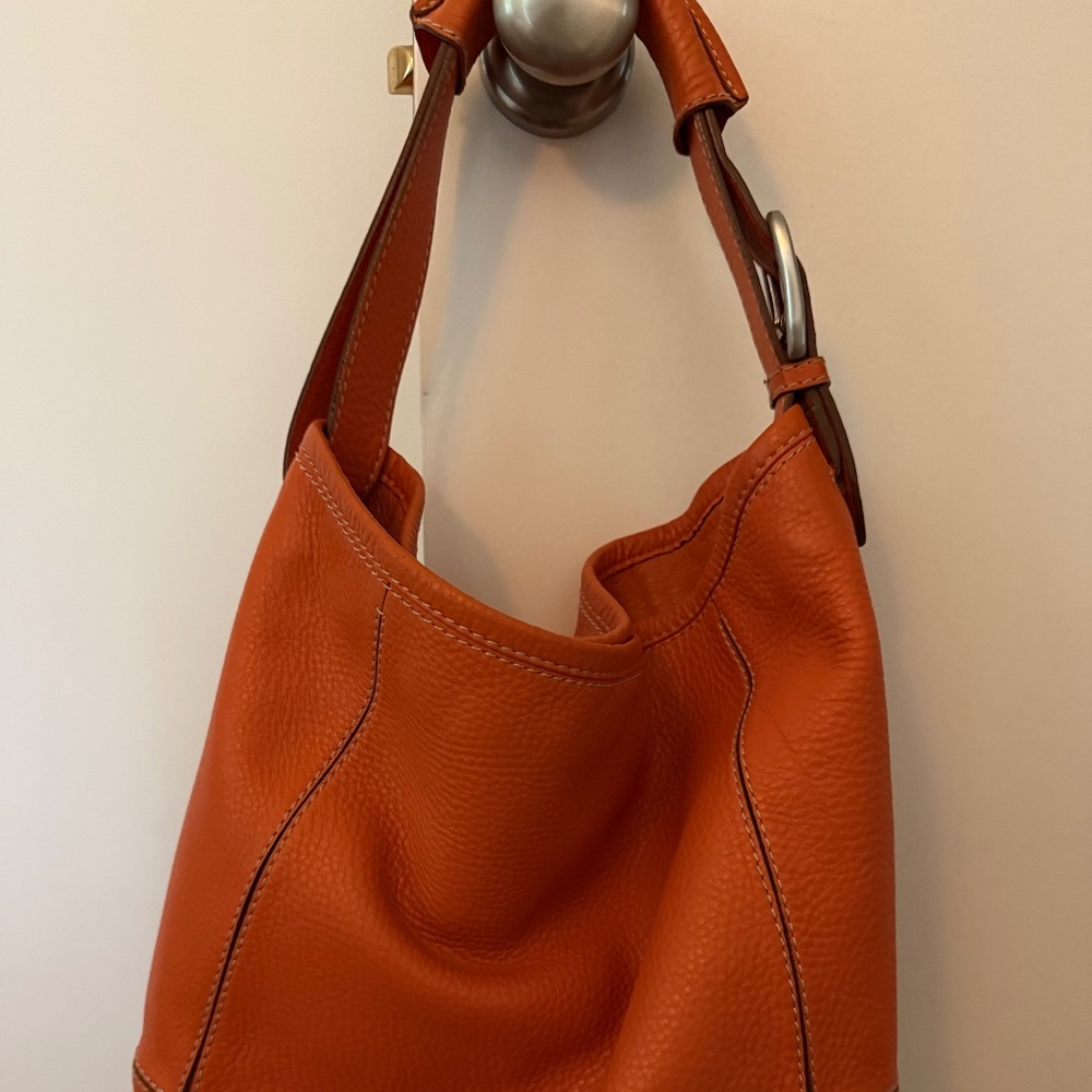 Cole Haan Leather Bucket Bag